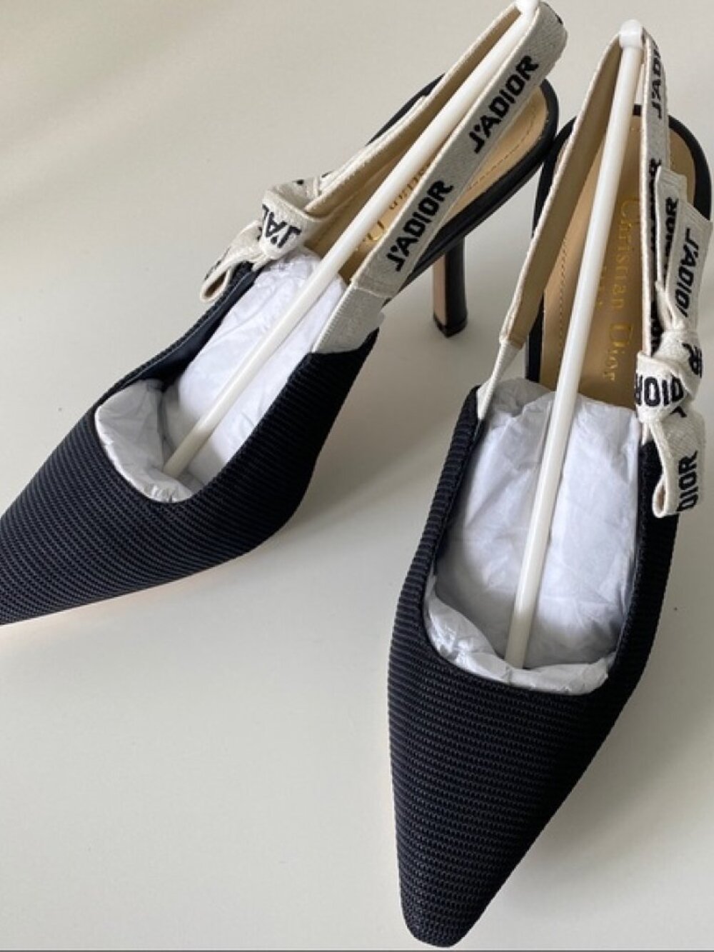 Black J'ADIOR Slingback Pumps